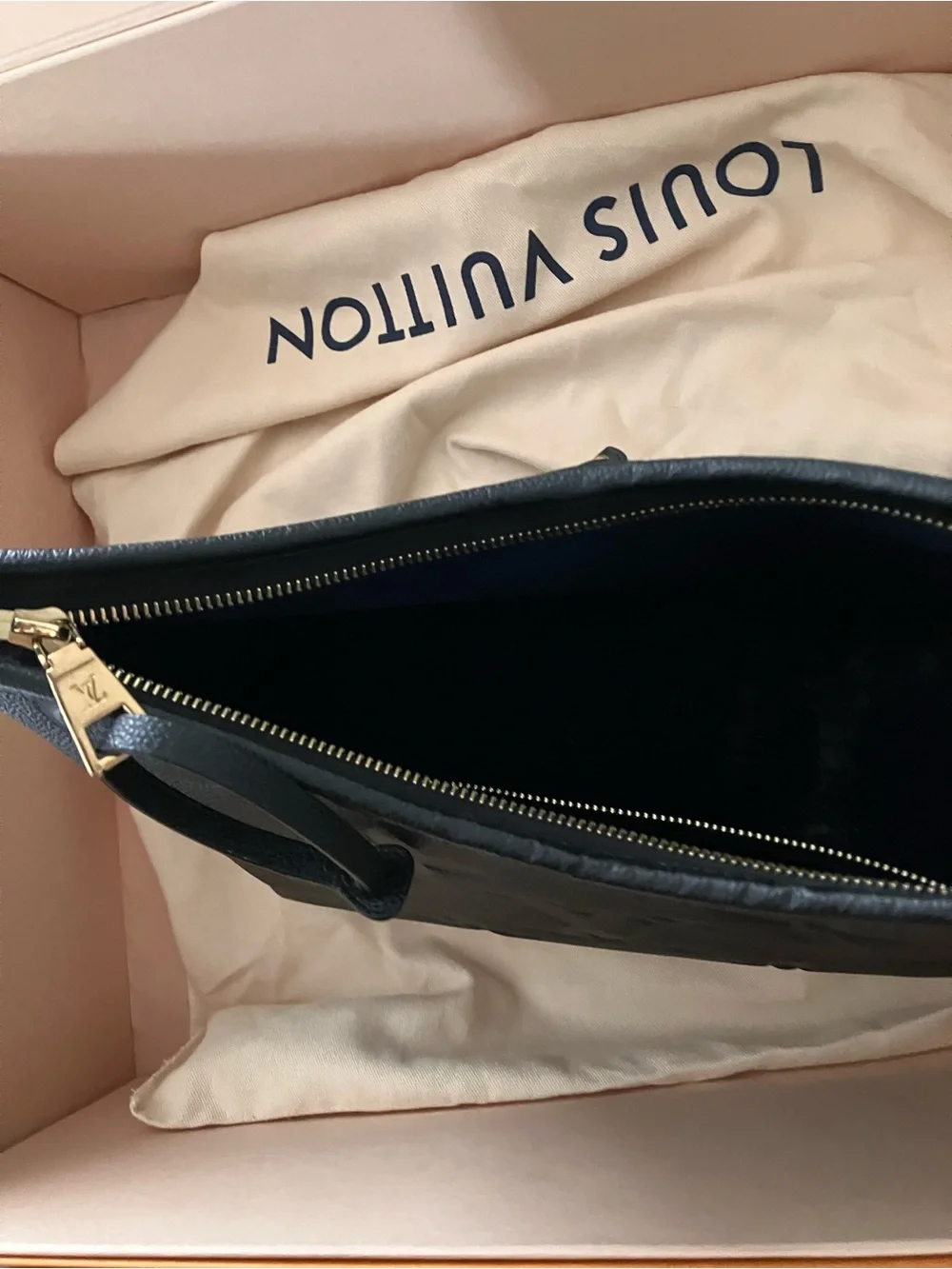 Louis Vuitton Black PM Empreinte